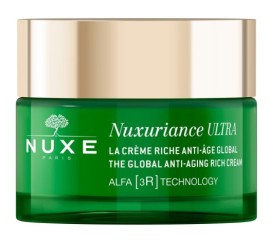 Nuxe Global Anti-Aging Rich Cream, Nuxuriance Ultra Αντιγηραντική Κρέμα για Ξηρή και Πολύ Ξηρή Επιδερμίδα, 50ml