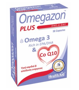 Health Aid Omegazon Plus Οmega 3, 30 κάψουλες