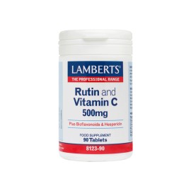 Lamberts Rutin and Vitamin C 500mg 90tbs