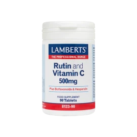 Lamberts Rutin and Vitamin C 500mg 90tbs