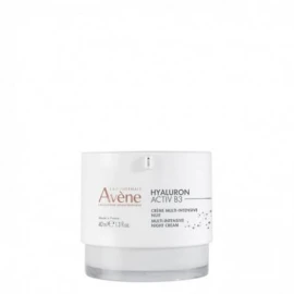 Avene Hyaluron Activ B3 Multi-Intense Night Cream Εντατική Αντιγηραντική Κρέμα Νυκτός με Υαλουρονικό Οξύ για Ολοκληρωμένη Επανόρθωση&nbsp;40ml