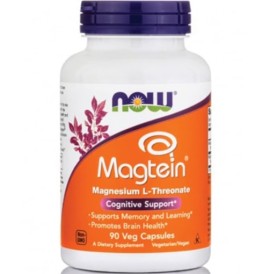 Now Magtein® Magnesium L-Threonate, 90 κάψουλες