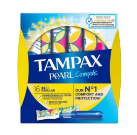 Tampax Compak Pearl Regular 16τμχ