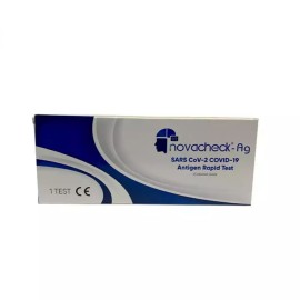 Novacheck Sars CoV-2 Covid 19 Antigen Rapid Test Colloidal Ρινικό Τεστ Ταχείας Ανίχνευσης Αντιγόνου Κορωνοϊού 1τμχ
