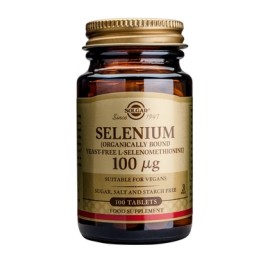 Solgar Selenium 100μg 100tabs