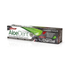 Optima Aloe Dent Triple Action Activated Charcoal Toothpaste 100ml