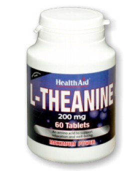 Health Aid  L-Theanine 200mg 60 Δισκία
