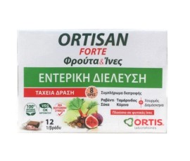 Ortis Ortisan Forte Φρούτα & Ινες 12Cubes