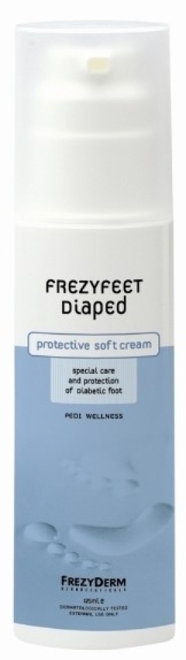 Frezyderm Frezyfeet Diaped Cream Κρέμα Περιποίησης Διαβητικού Ποδιού,125ml