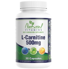Natural Vitamins L-Carnitine 500mg, 30 κάψουλες