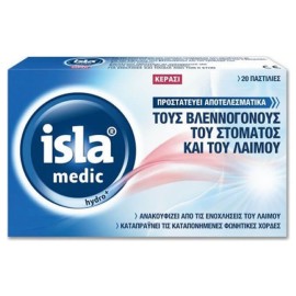 FarmaSyn Isla Medic Hydro+ με Γεύση Κεράσι 20 παστίλιες