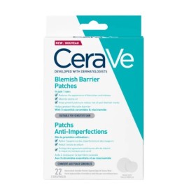 CeraVe Blemish Barrier Patches, Αυτοκόλλητα Επιθέματα Κατά Των Ατελειών, 22 τεμάχια