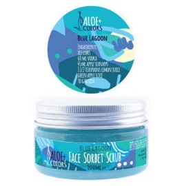 Aloe+ Colors Blue Lagoon Face Sorbet Scrub 100ml