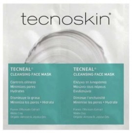 Tecnoskin Tecneal Cleansing Face Mask Mάσκα Προσώπου για Βαθύ Καθαρισμό 2x6ml