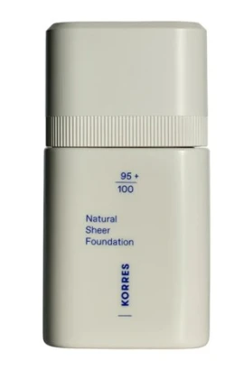 Korres Natural Radiance Foundation Μεσαία Κάλυψη & Λάμψη, 30ml