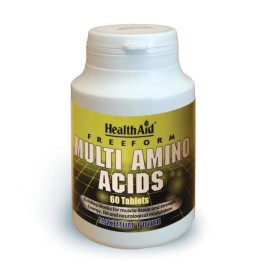 Health Aid Multi Amino Acids Πολυαμινοξέα Για Τόνωση Των Μυών 60 Ταμπλέτες
