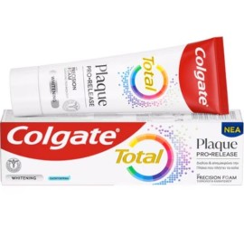 Colgate® Total Plaque Pro Release Whitening Οδοντόκρεμα Kατά της Πλάκας, 75ml