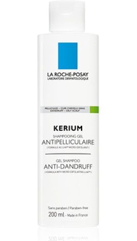 La Roche-Posay Kerium Gel - Shampoo Anti - Dandruff oily scalp 200ml