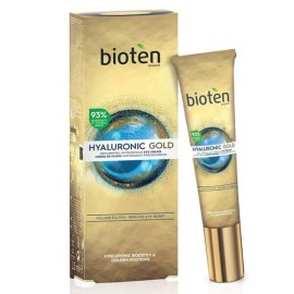 Bioten Hyaluronic Gold Eye Cream Αντιρυτιδική Κρέμα Ματιών με Υαλουρονικό Οξύ για Αναδιαμόρφωση 15ml