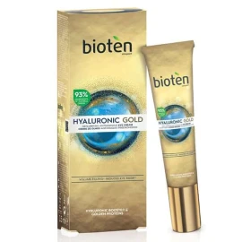 Bioten Hyaluronic Gold Eye Cream Αντιρυτιδική Κρέμα Ματιών με Υαλουρονικό Οξύ για Αναδιαμόρφωση 15ml