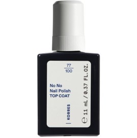 Korres No No Nail Polish Τοπ Coat, 11ml