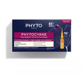 Phyto Phytocyane Anti-Hair Loss Treatment for Women 12amp x 5ml