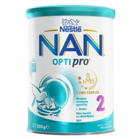 Nestle Nan 2 Optipro Γάλα 2ης Βρεφικής Ηλικίας σε Σκόνη από τον 6ο Μήνα, 800gr
