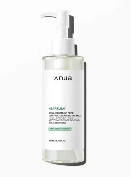 Anua Heartleaf pore control cleansing oil mild – Έλαιο καθαρισμού για ευαίσθητες επιδερμίδες