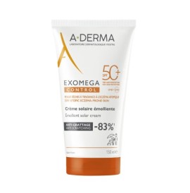 A-Derma Exomega Control Emollient Solar Cream SPF50+, 150ml