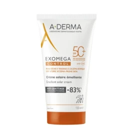 A-Derma Exomega Control Emollient Solar Cream SPF50+, 150ml