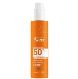 Avene Eau Thermale Spray Solaire 100% Invisible Αντιηλιακό Σπρέυ SPF50+, 200ml