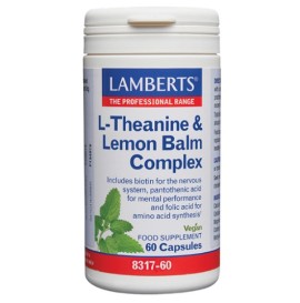 Lamberts Theanine & Lemon Balm Complex, 60 ταμπλέτες