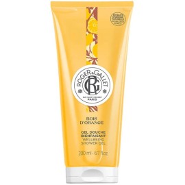 Roger & Gallet Bois d Orange Wellbeing Shower Gel Ενυδατικό, Αναζωογονητικό Αφρόλουτρο Gel με Άρωμα Πικρής Πορτοκαλιάς & Φρέσκων Εσπεριδοειδών 200ml