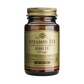 Solgar Vitamin D3 1000iu 25mg 90 tablets