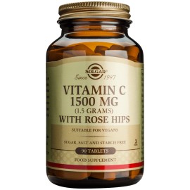 Solgar Vitamin C 1500mg with rose hips 90tabs