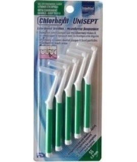 Intermed Chlorhexil Unisept Interdental Brushes SS 0.8mm 5τμχ