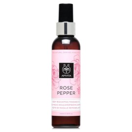 Apivita Rose Pepper Body Massage Oil 150ml