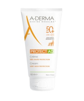 A-Derma Protect AD Cream Αντηλιακή Κρέμα για το Σώμα SPF50 150ml