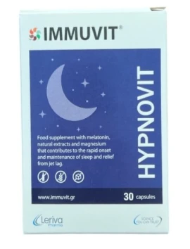 Leriva Immuvit Hypnovit 30 κάψουλες