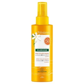 Klorane Polysianes Spray Solar Sublime SPF50 Αντηλιακό Spray Σώματος με Tamanu και Monoï 200ml