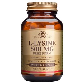 Solgar L-Lysine 500mg 50vcaps