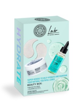 Natura Siberica Biome Beauty Box Hydration Serum-Ενυδατικός Ορός Προσώπου, 30ml & Eye Patches με Υαλουρονικό, 60τμχ