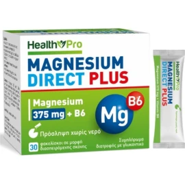 Health Pro Μαγνήσιο Direct Plus 375mg + B6