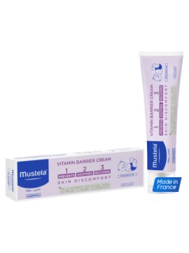 Mustela Bebe Vitamin Barrier Creme 1-2-3 Καθημερινή Κρέμα για την Αλλαγή της Πάνας, 50ml