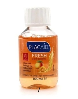 Plac Aid Fresh Mouthwash Στοματικό Διάλυμα Μάνγκο, 100ml