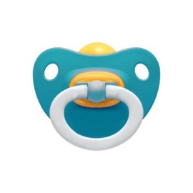 Nuk Classic Soft Ορθοδοντική Πιπίλα Καουτσούκ Μπλε 0-6m 1τμχ