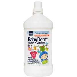 Intermed Babyderm Laundry Βρεφικό Υγρό Απορρυπαντικό Ρούχων με Πράσινο Σαπούνι 1.4lt