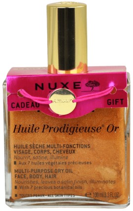 Nuxe Huile Prodigieuse Or Ιριδίζον Ξηρό Λάδι Ενυδάτωσης για Πρόσωπο Σώμα & Μαλλιά 100ml