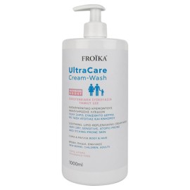 Froika UltraCare Cream Wash Καταπραϋντικό Κρεμοντούς για Πολύ Ξηρό & Ευαίσθητο Δέρμα με Τάση Ατοπίας & Κνησμού 1000ml