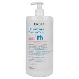 Froika UltraCare Cream Wash Καταπραϋντικό Κρεμοντούς για Πολύ Ξηρό & Ευαίσθητο Δέρμα με Τάση Ατοπίας & Κνησμού 1000ml